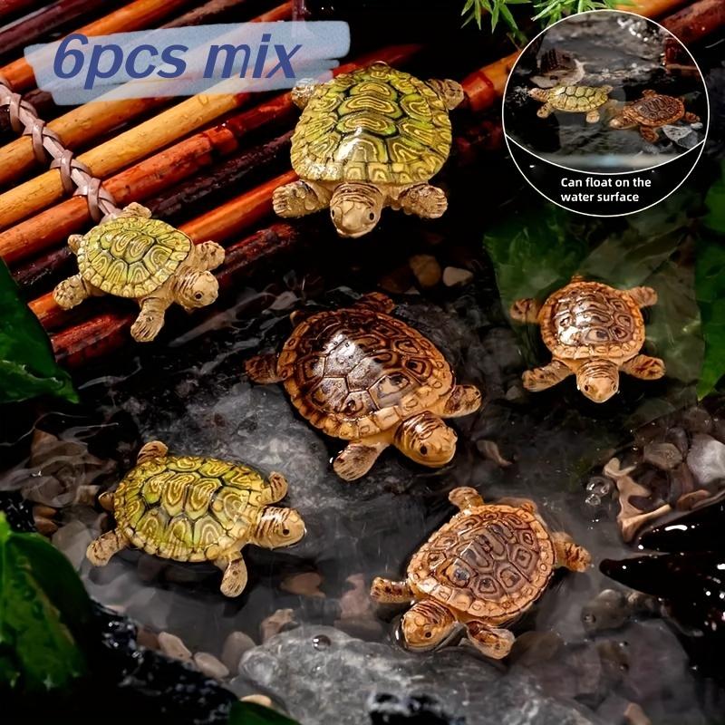 Bonsai Gardenia - 6 mini-statues de tortues pour la