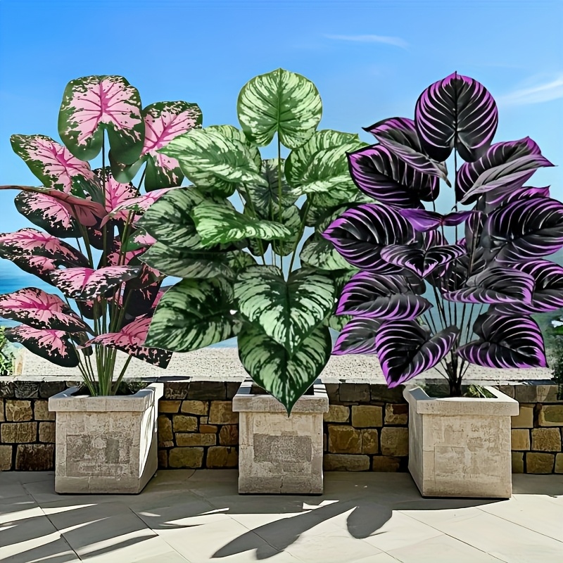 Bonsai Gardenia - Grand ensemble de plantes vertes artificielles
