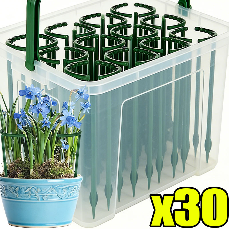 Bonsai Garden Accessories - Support de plante en plastique semi-circulaire