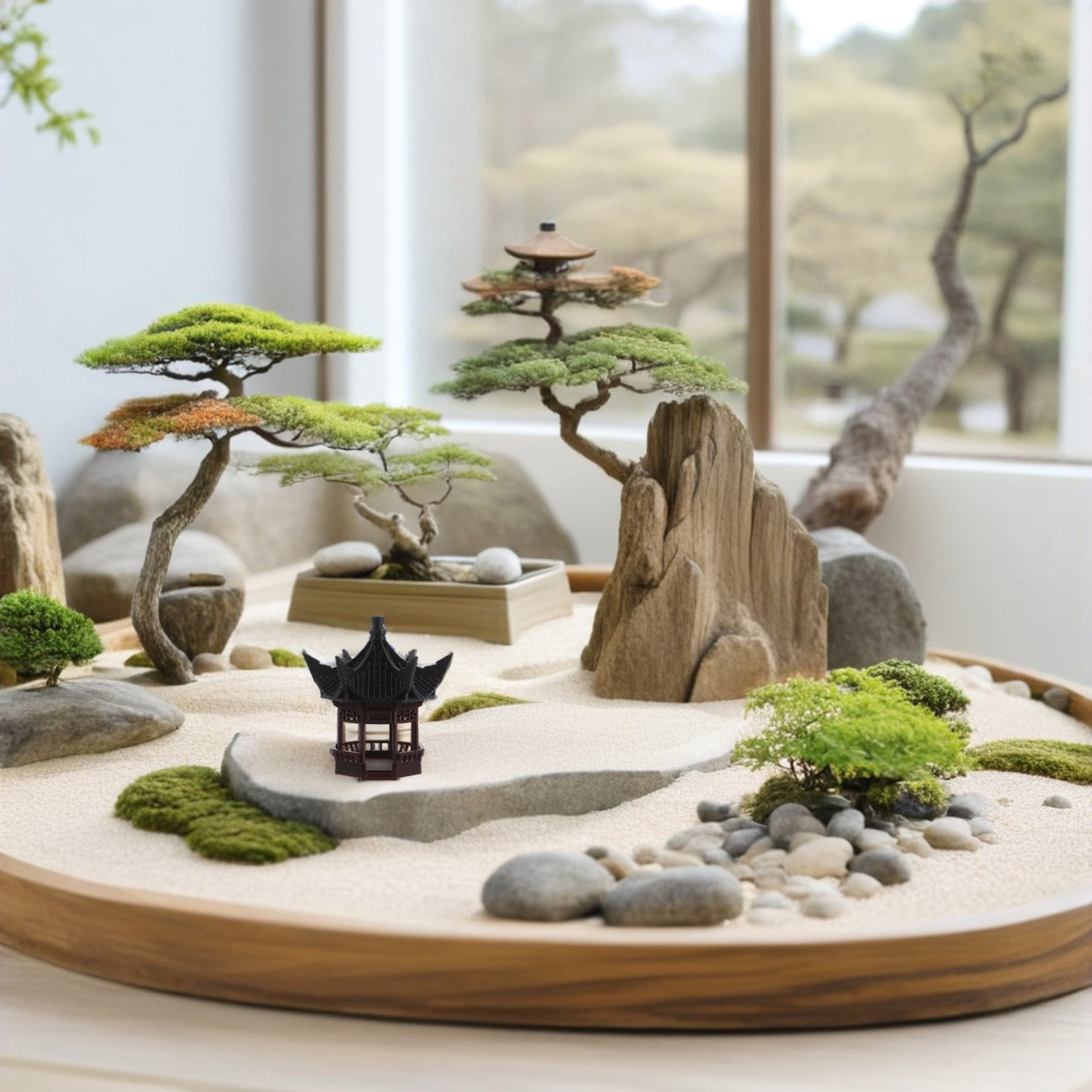 Mini Pagode Décorative pour Am - Bonsai Garden Display avis et prix