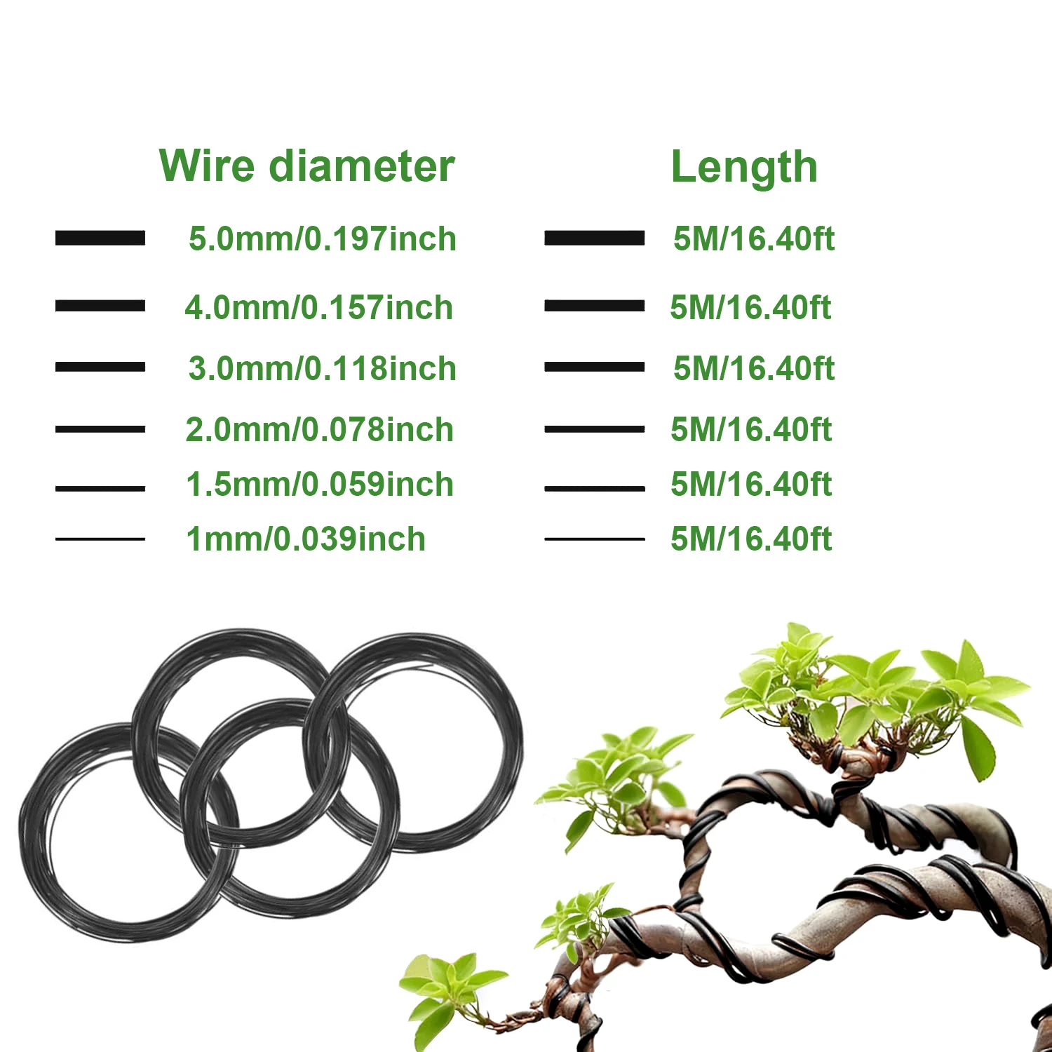 1 pièce de fil de formation po - Bonsai Garden Accessories avis et prix