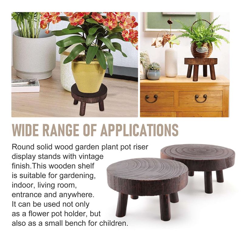 ABHU Lot de 2 mini tabourets e - Bonsai Garden Display avis et prix