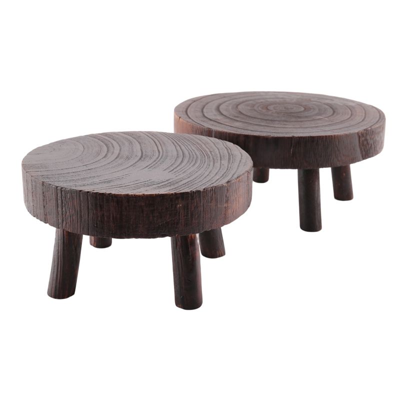 ABHU Lot de 2 mini tabourets e - Bonsai Garden Display avis et prix