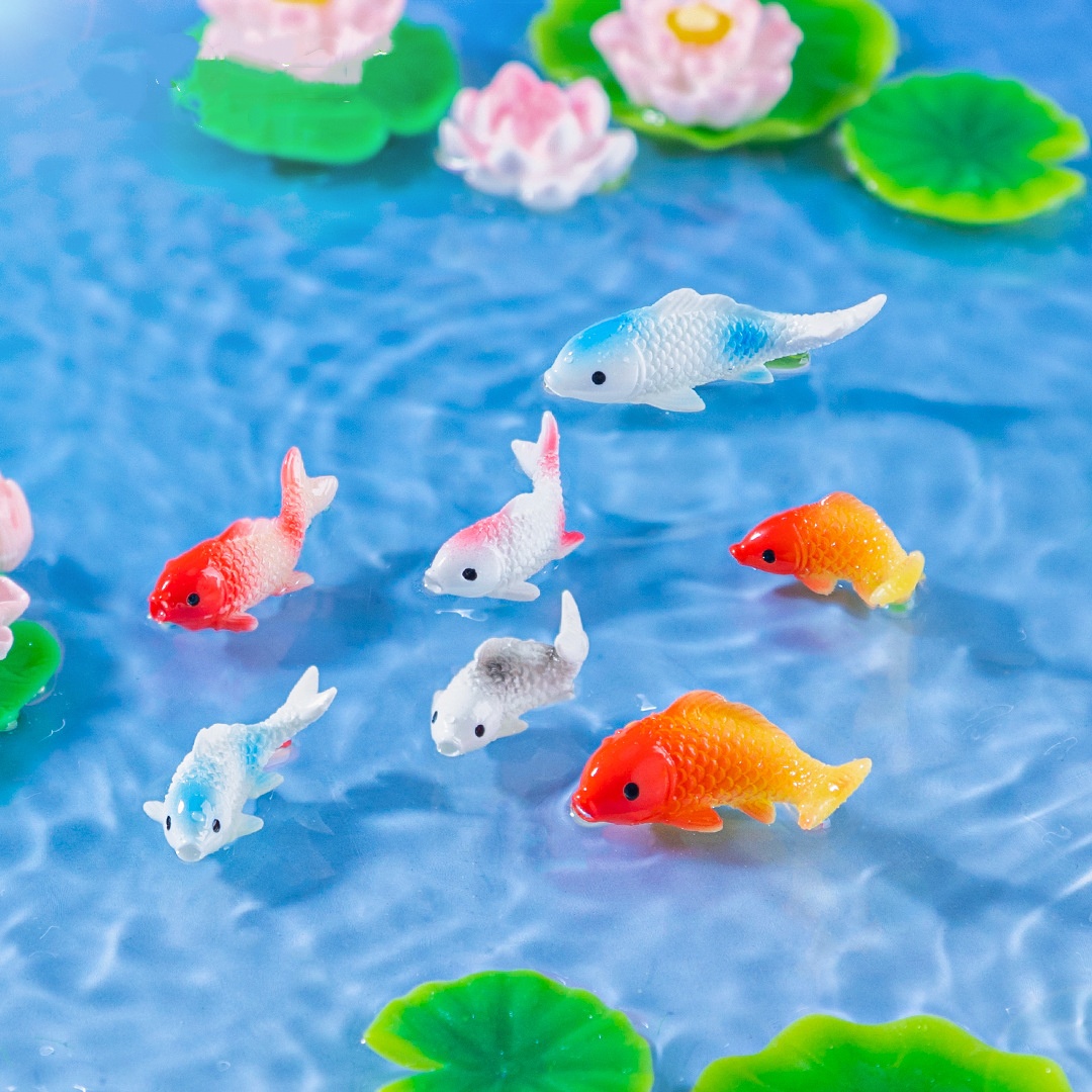 Figurines de poisson rouge en  - Bonsai Gardenia avis et prix