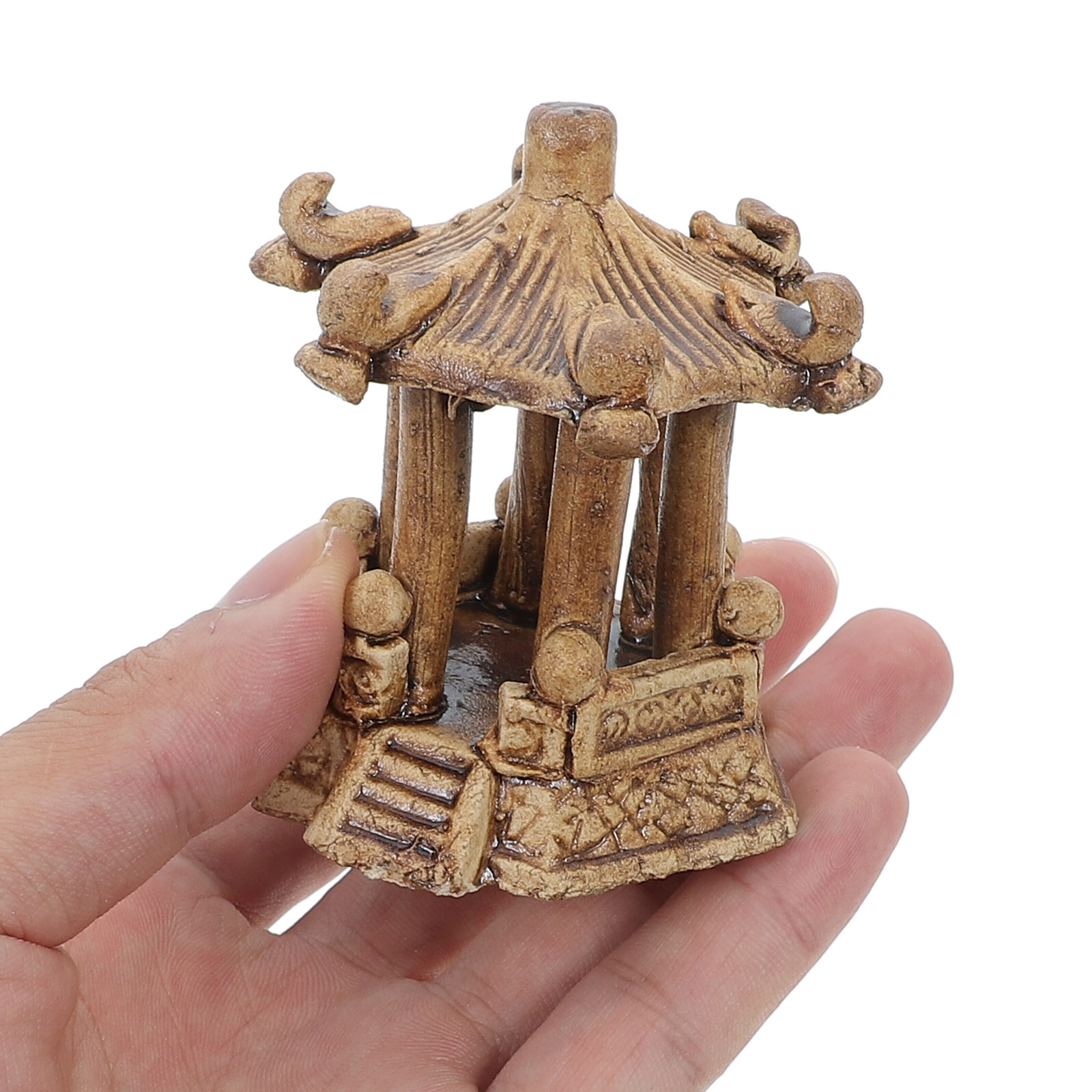 Statue de pagode hexagonale mi - Bonsai Garden Accessories avis et prix